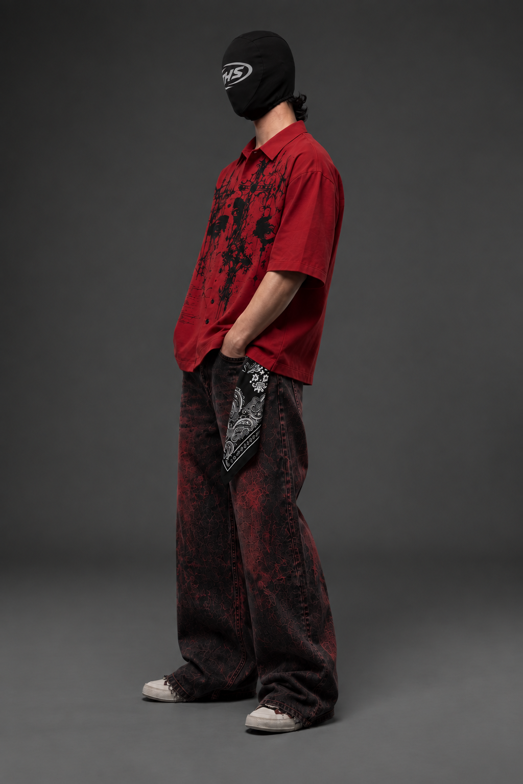 THE "WARNING SIGN" OVERSIZED SHIRT
