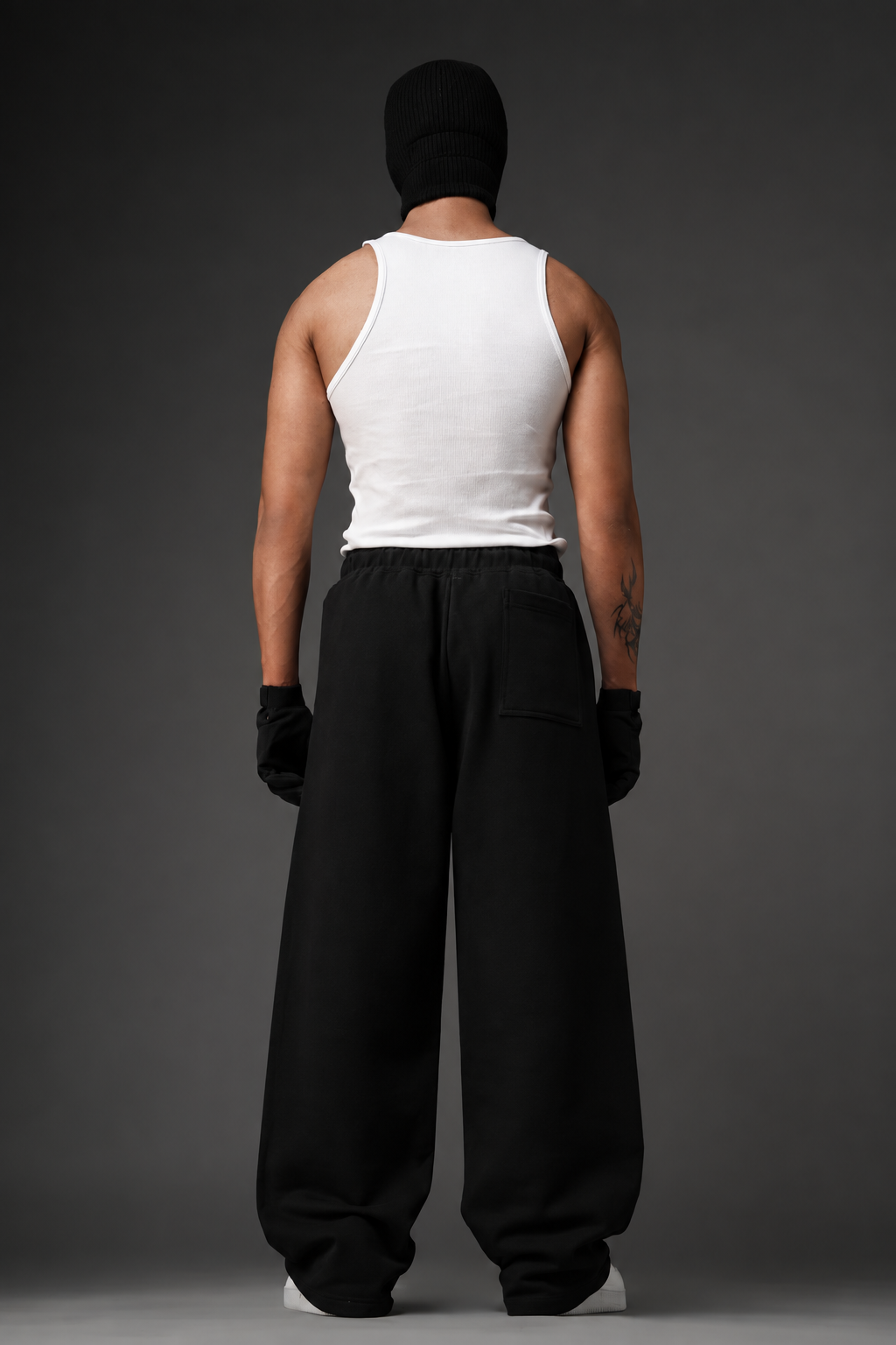 BLOOD BLOSSOM BAGGY PAJAMA PANT